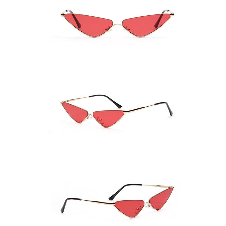 Chic Cat Eye Luxury Sunglasses for Women - Stylish Plastic Sun Protection