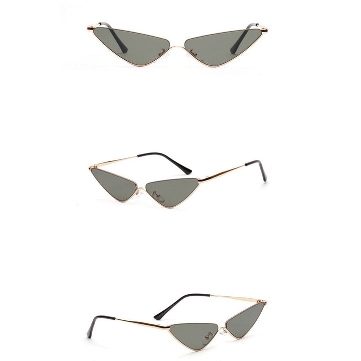 Chic Cat Eye Luxury Sunglasses for Women - Stylish Plastic Sun Protection