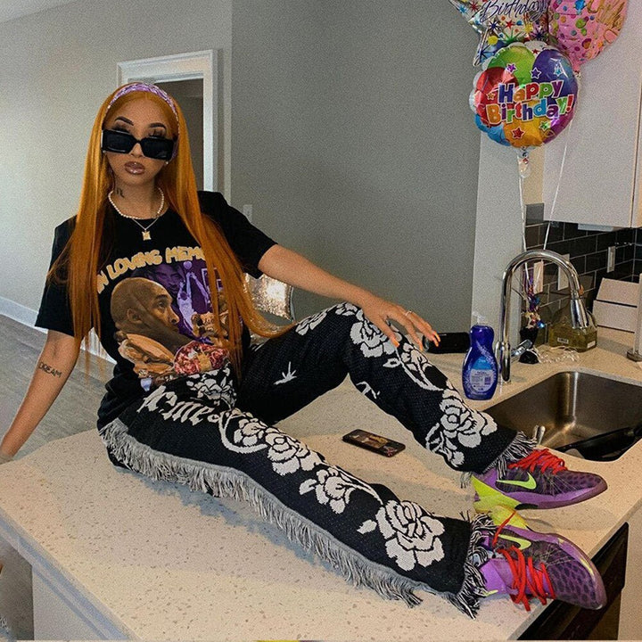 Chic Women’s Patchwork Utility Pants for Modern Style