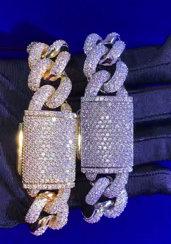 Men Cuban Link Bracelet 18mm