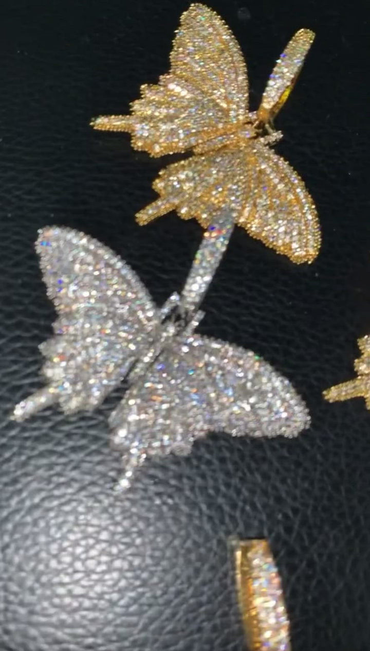 Butterfly AAA Zircon Necklace