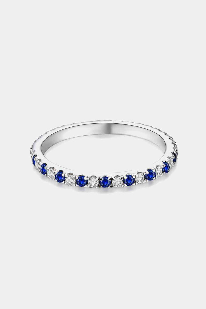 Moissanite Lab-Grown Sapphire Rings for Elegant Style