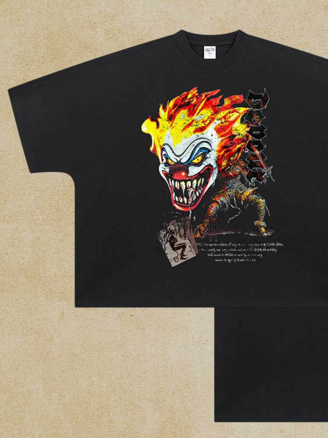 Men's Graphic Round Neck Half Sleeve T-Shirt for Casual Wear