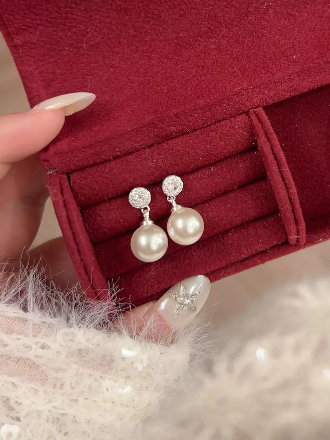 Pearl Drop Earrings