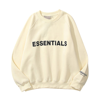 Style Double-Layer Hood Unisex Plus Size Pullover Hoodie