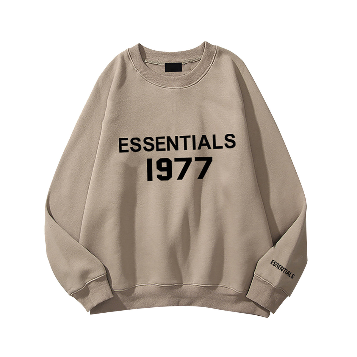 Style Double-Layer Hood Unisex Plus Size Pullover Hoodie