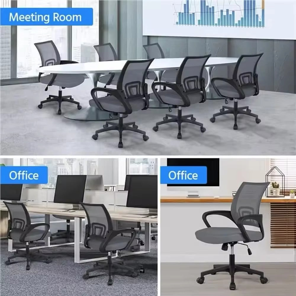 Adjustable Mid Back Mesh Swivel Office Chair