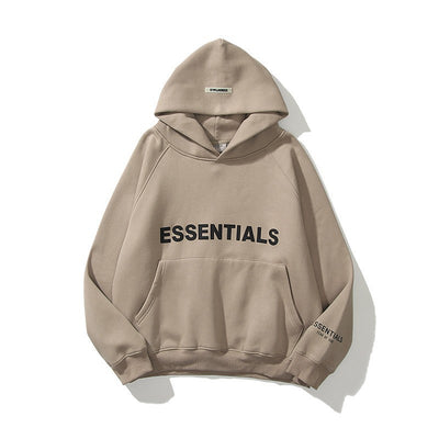 Plus Size Raglan Sleeve Hooded Pullover Sweatshirt