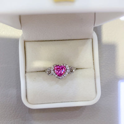1 Carat Moissanite 925 Sterling Silver Ring for Elegance