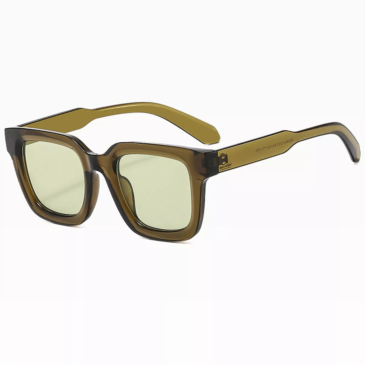 Tinted Lenses Square Frame Sunglasses
