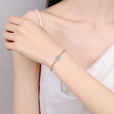 Moissanite Tennis Bracelet, 1ct