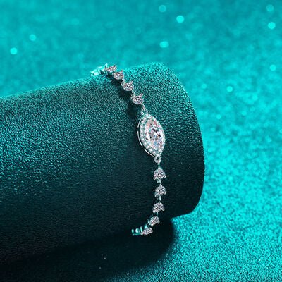 Moissanite Tennis Bracelet, 1ct