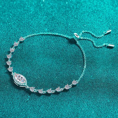Moissanite Tennis Bracelet, 1ct
