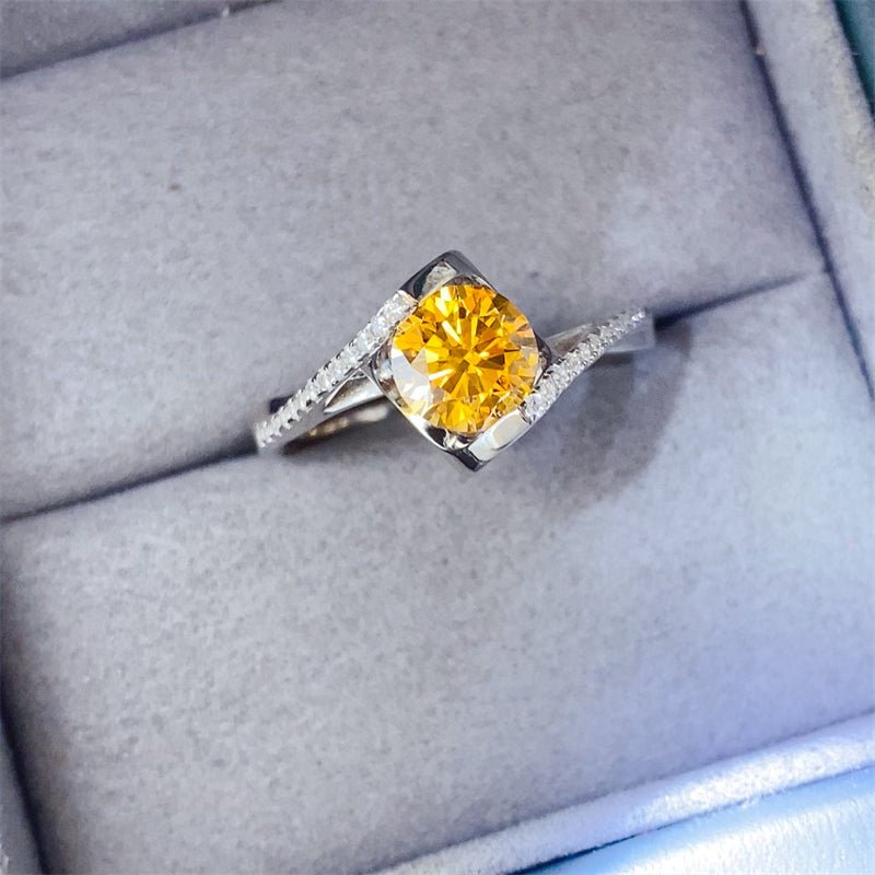 Moissanite Classic Band Ring