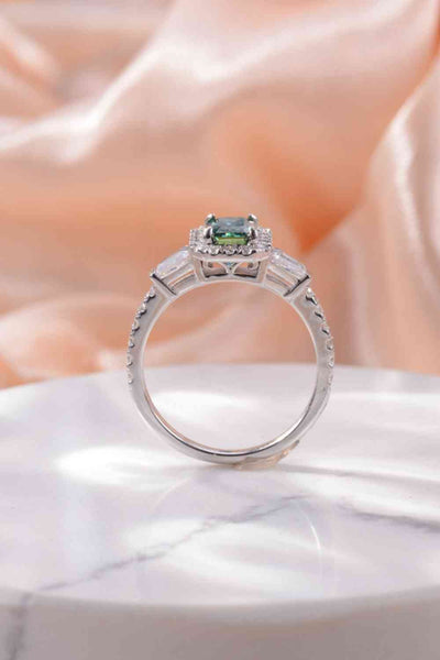 1 Carat Moissanite 925 Sterling Silver Ring for Women