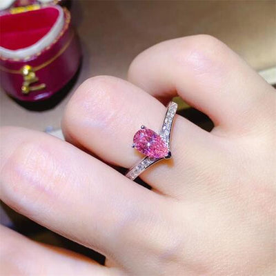 Moissanite Classic Ring, 1ct