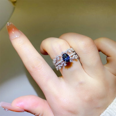 Moissanite Premium Ring, 1ct Certified