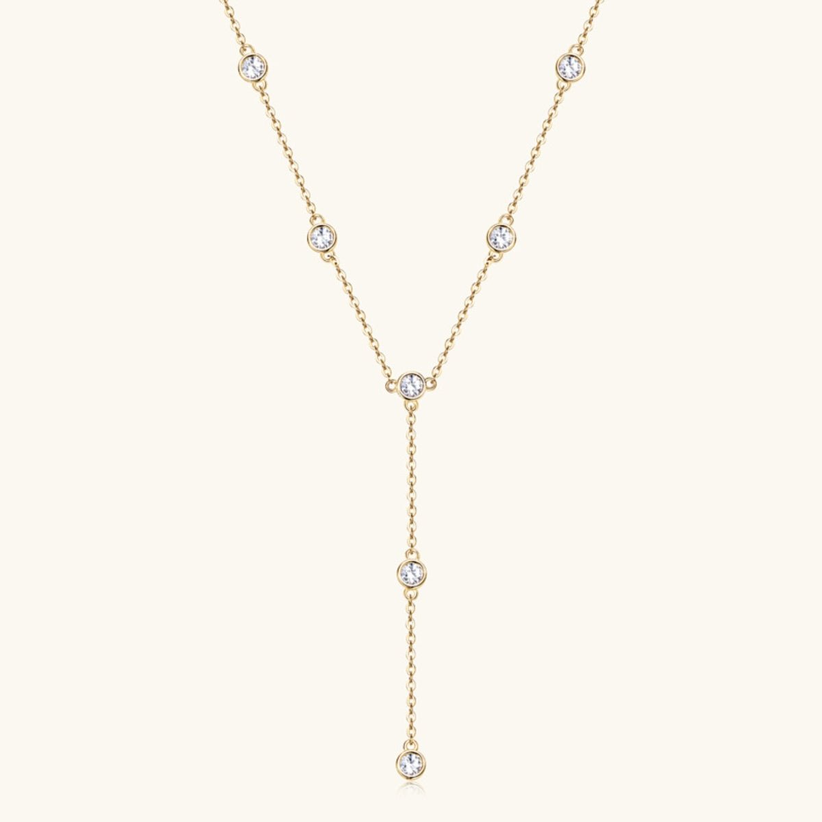 1.1 Carat Moissanite 925 Sterling Silver Necklace for Women
