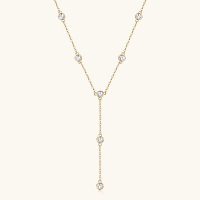 1.1 Carat Moissanite 925 Sterling Silver Necklace for Women