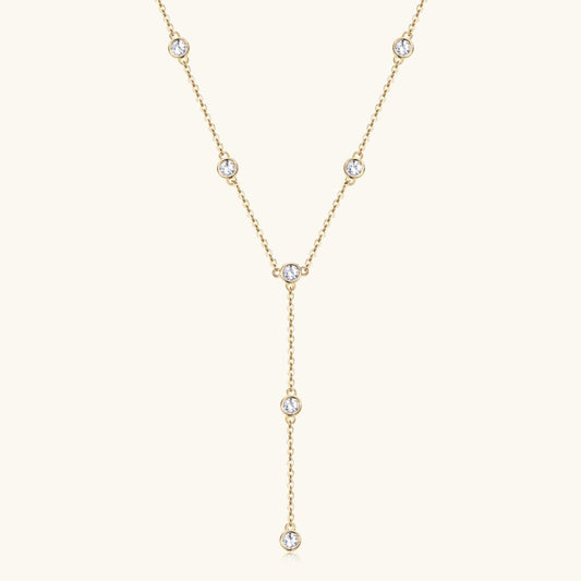 1.1 Carat Moissanite 925 Sterling Silver Necklace for Women