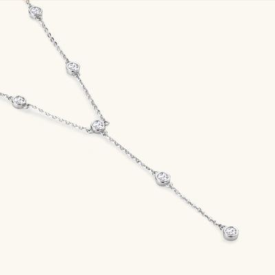 1.1 Carat Moissanite 925 Sterling Silver Necklace for Women