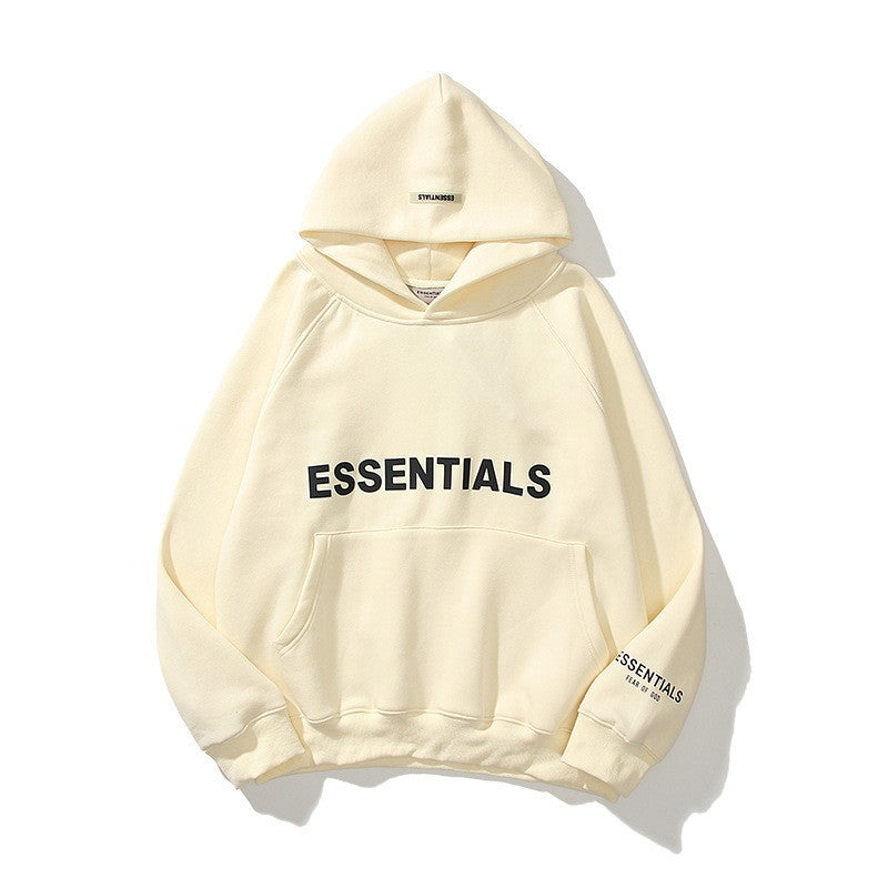 Plus Size Raglan Sleeve Hooded Pullover Sweatshirt