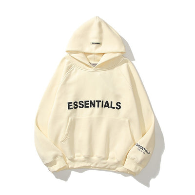Plus Size Raglan Sleeve Hooded Pullover Sweatshirt