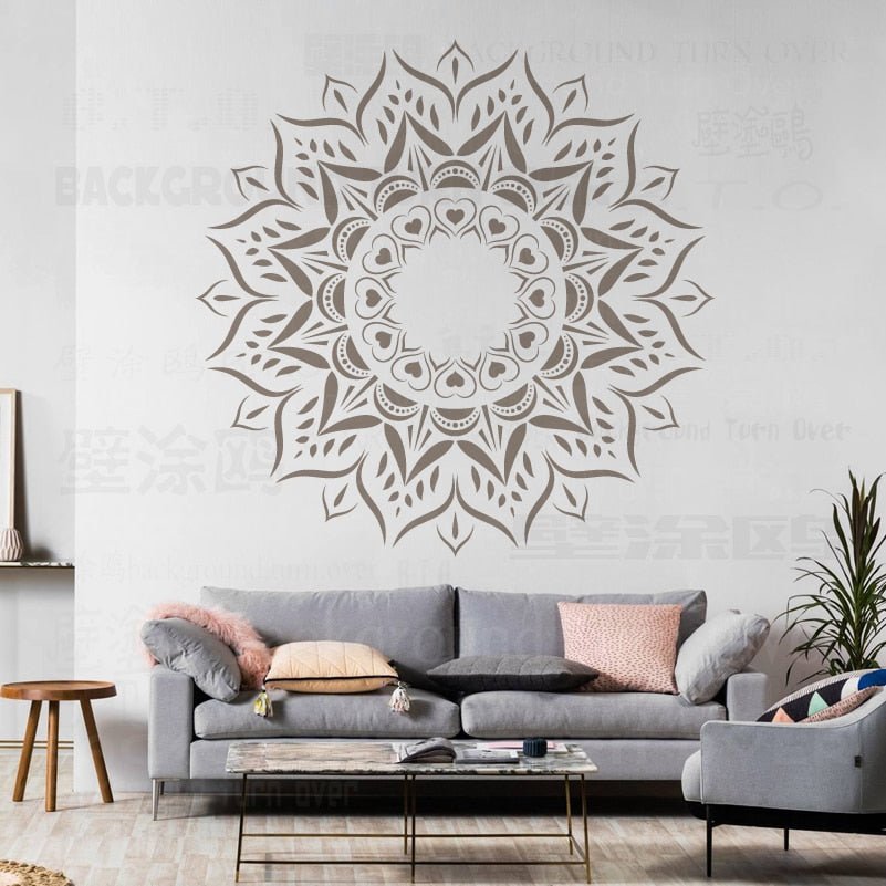 120 160cm Stencils For Walls - Ruth Envision