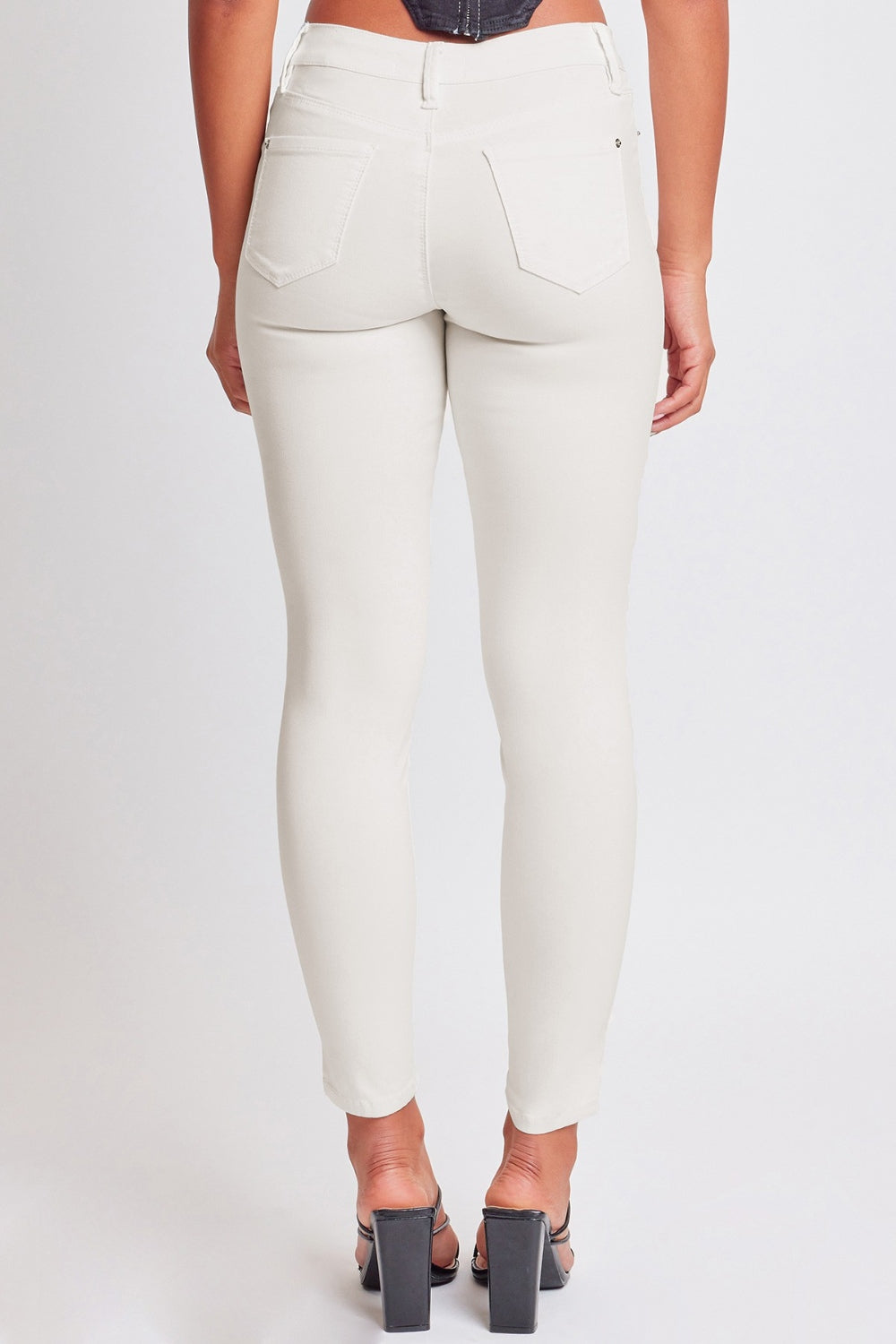 YMI Jeanswear Comfort-Fit Mid-Rise Skinny Jeans