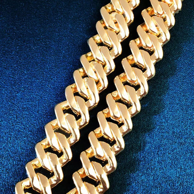 14mm Cuban Link Bracelet Bold Statement Accessory For Glamour And Everyday Elegance