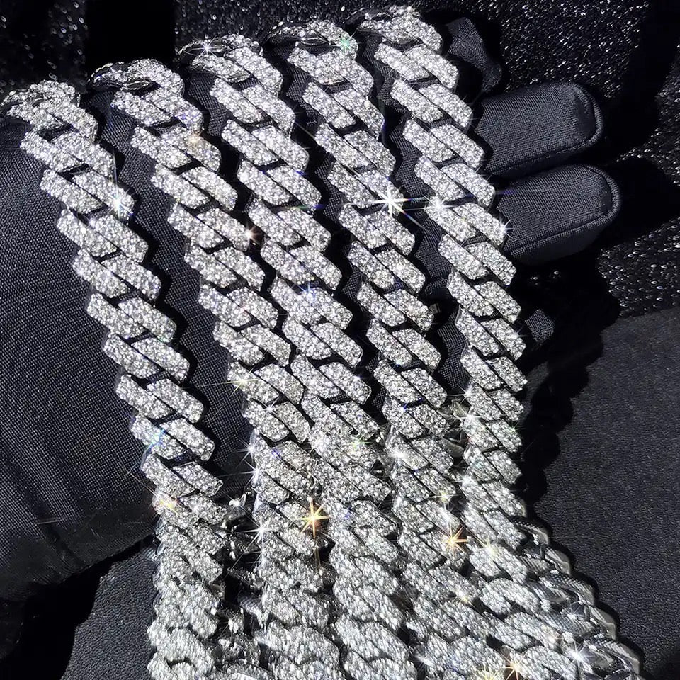 Unisex 14mm Cuban Link Chain Necklace For Bold Style And Everyday Sophistication And Confidence