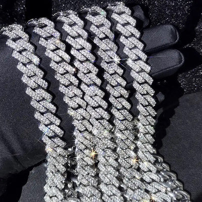 Unisex 14mm Cuban Link Chain Necklace For Bold Style And Everyday Sophistication And Confidence