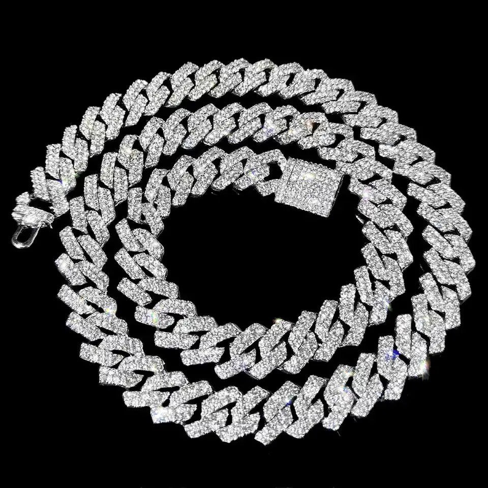 Unisex 14mm Cuban Link Chain Necklace For Bold Style And Everyday Sophistication And Confidence