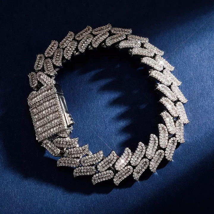 16mm Cuban Necklace-Bracelet Set