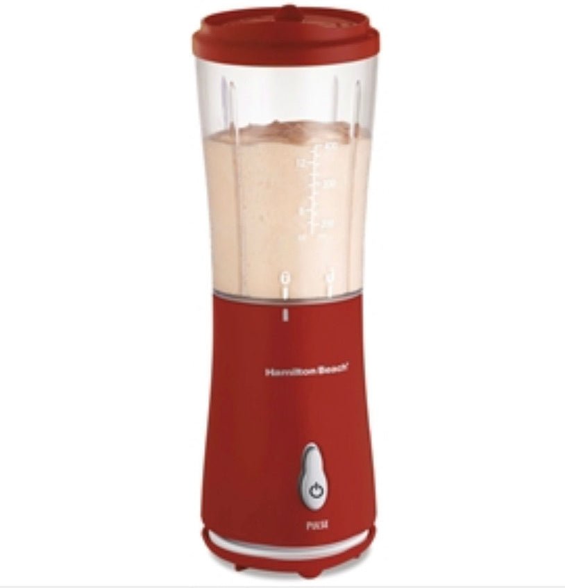175-Watt Single Serve Personal Blender in Red with Clear BPA Free Jar - Ruth Envision