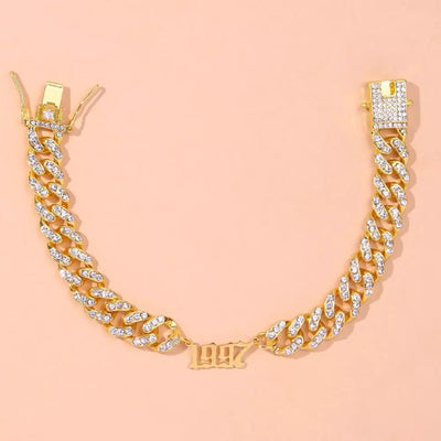 1982-2019 Birth Year Number Anklet - Ruth Envision
