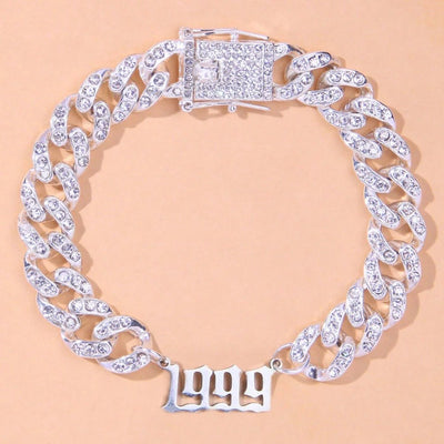 1982-2019 Birth Year Number Anklet - Ruth Envision