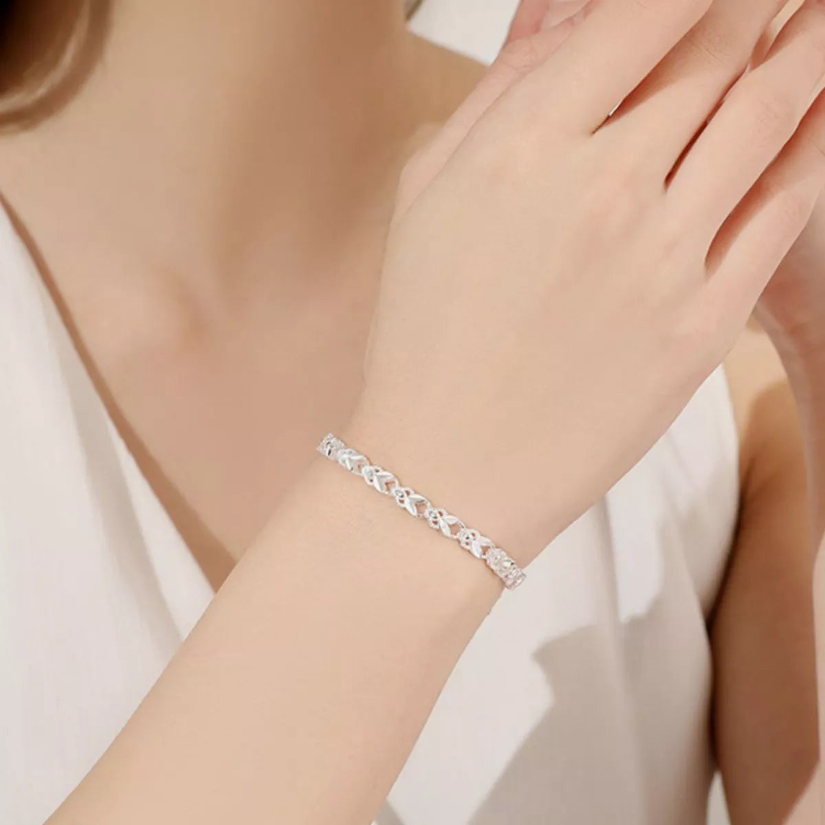 925 Sterling Silver Chain Bracelet