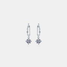 2 Carat Moissanite 925 Sterling Silver Earrings for Elegance