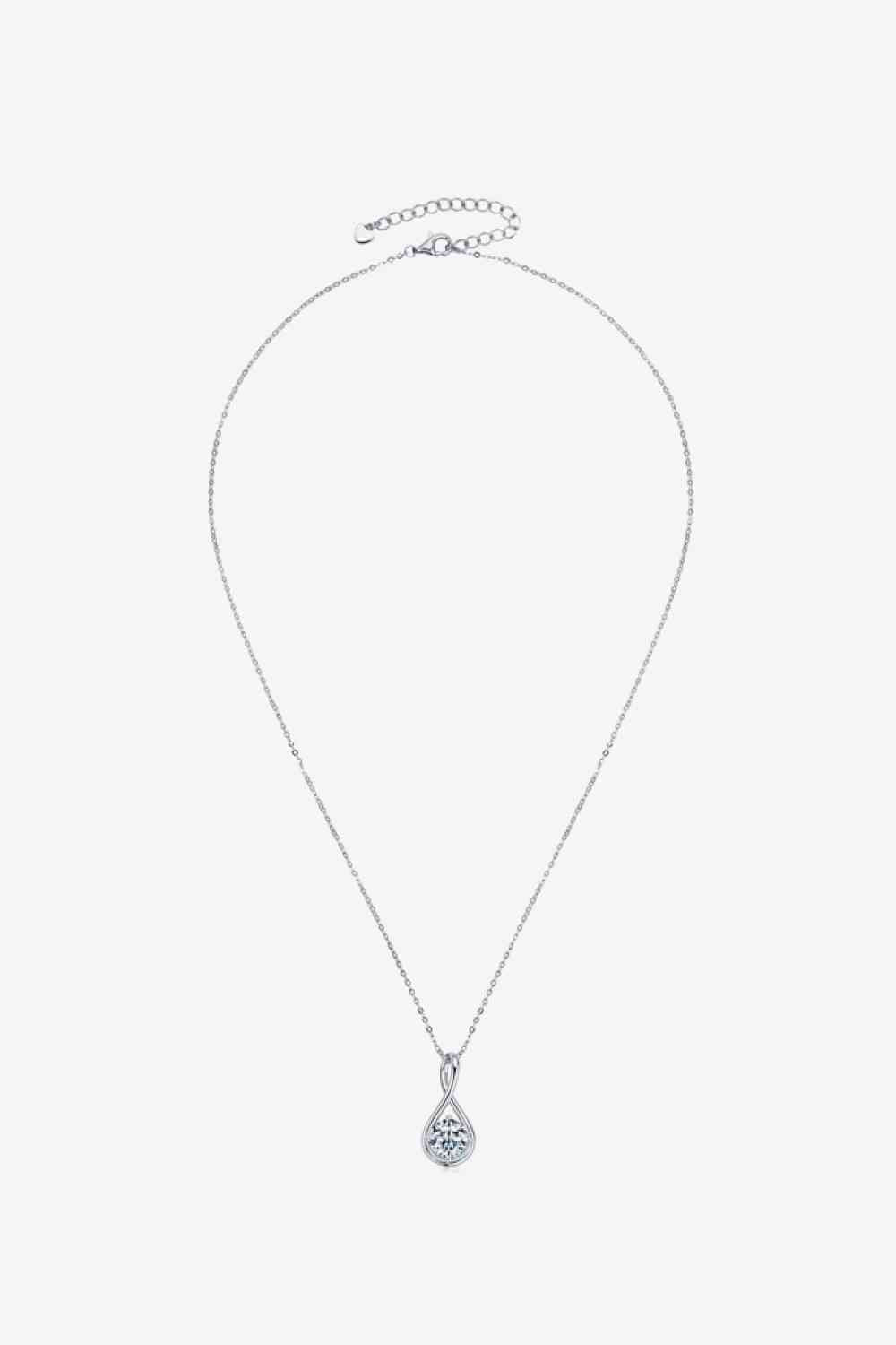 2 Carat Moissanite Minimalist Necklace