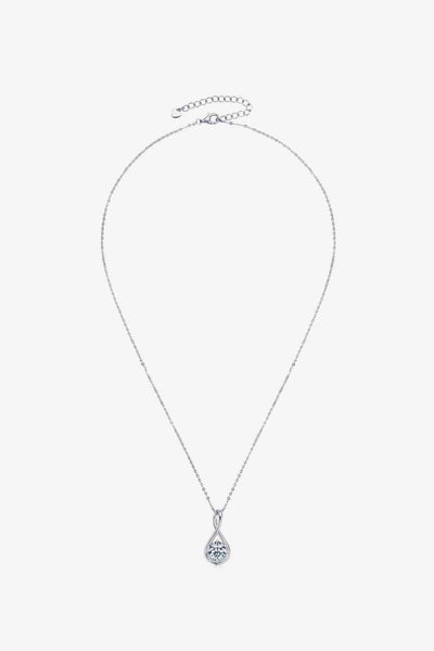 2 Carat Moissanite Minimalist Necklace