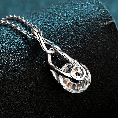 2 Carat Moissanite Sterling Silver Necklace for Women 925 Certified Timeless Jewelry Gift