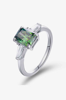 Elegant 2 Carat Moissanite 925 Sterling Silver Ring