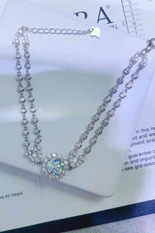 2 Carat Moissanite Double-Layered Bracelet for Elegance