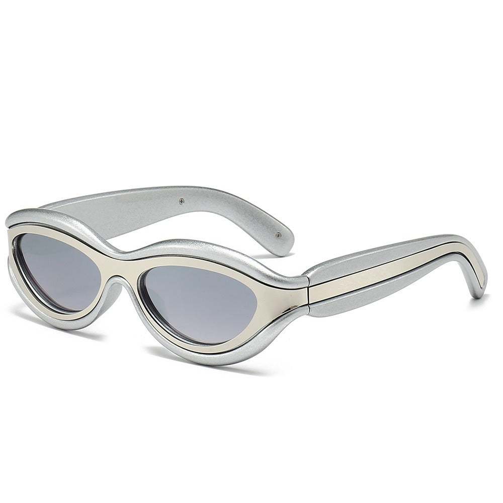 Couple sunglasses outdoor goggles European and American windproof retro sunshade sunglasses