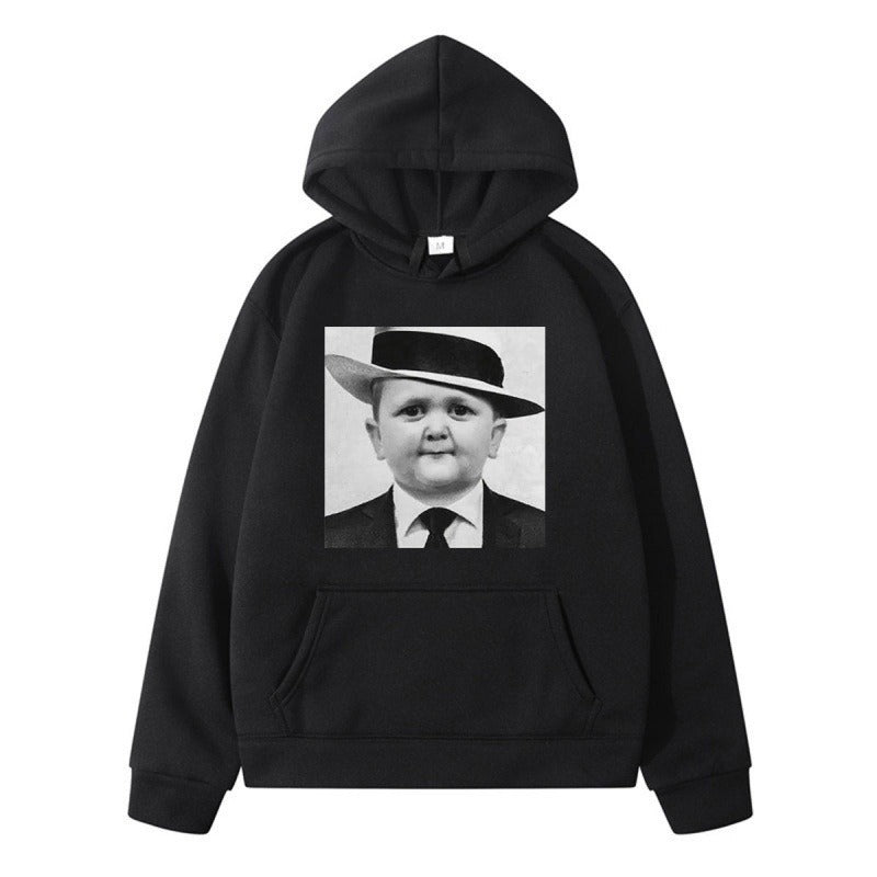 Hasbulla Streetwear Hip-Hop Fighting Meme Hoodie for Men