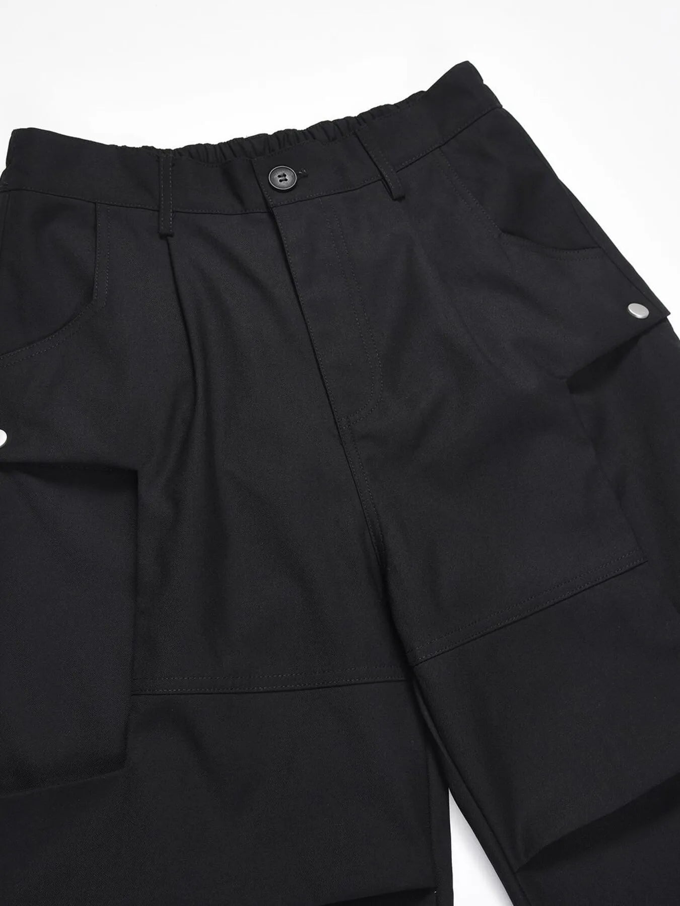 Men's Wide Leg Cargo Pants with Multi Pockets