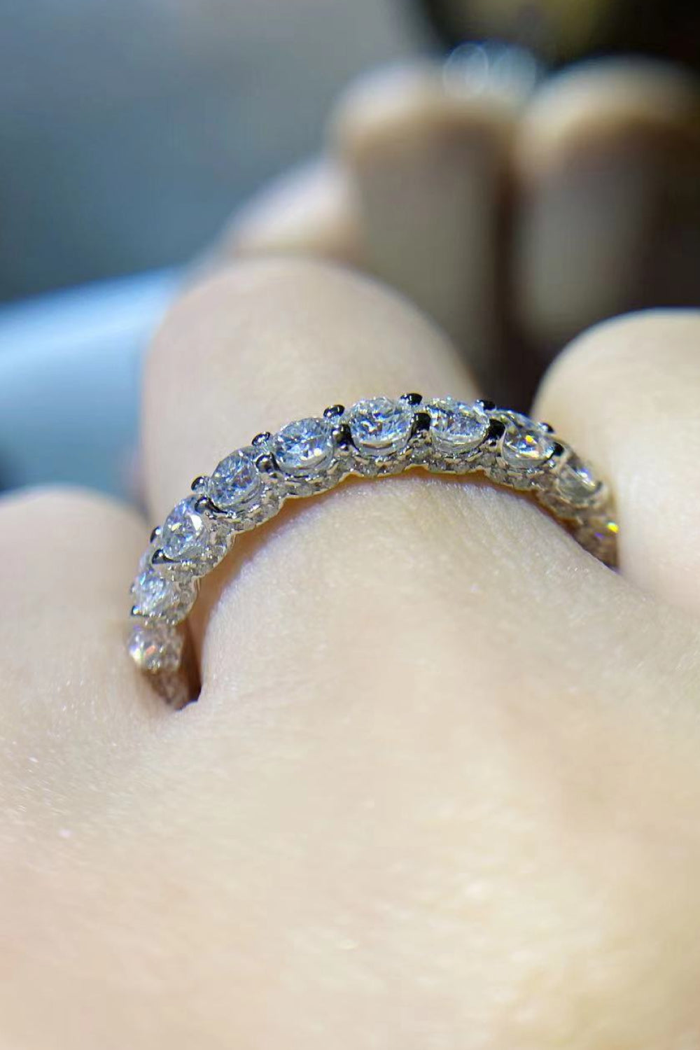 You've Got It 1.5 Carat Moissanite Ring for Elegance
