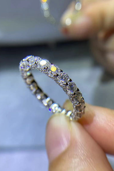 You've Got It 1.5 Carat Moissanite Ring for Elegance