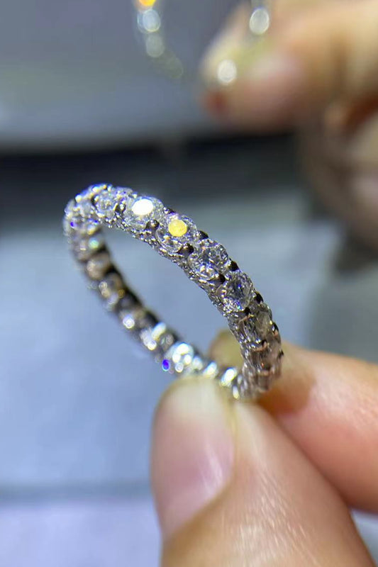 You've Got It 1.5 Carat Moissanite Ring for Elegance
